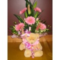 Boxed Arrangement and Teddy